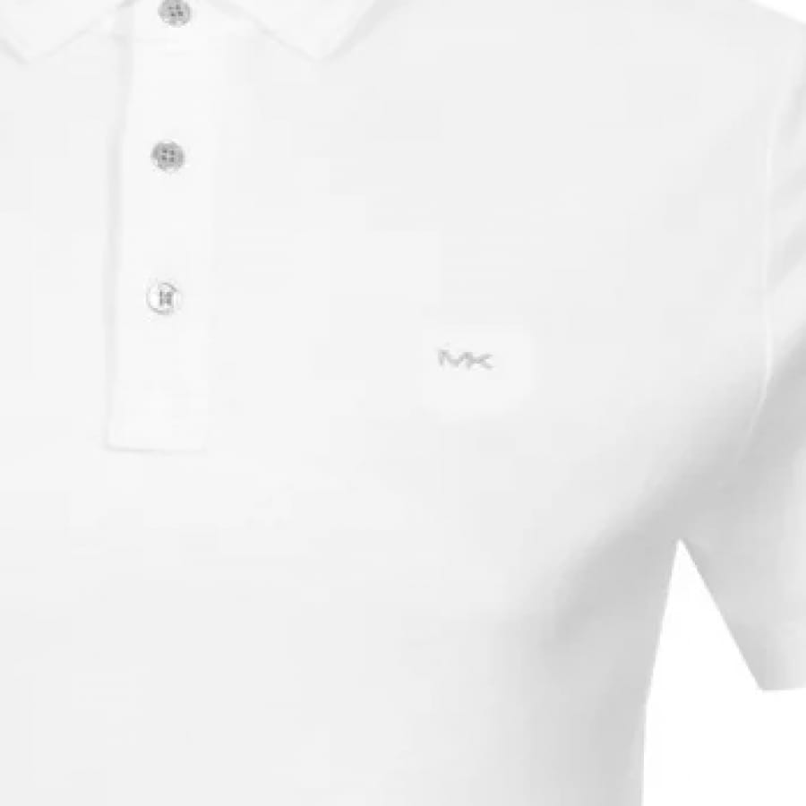Alternative Image for ProductMichael Kors Sleek Polo T Shirt White3